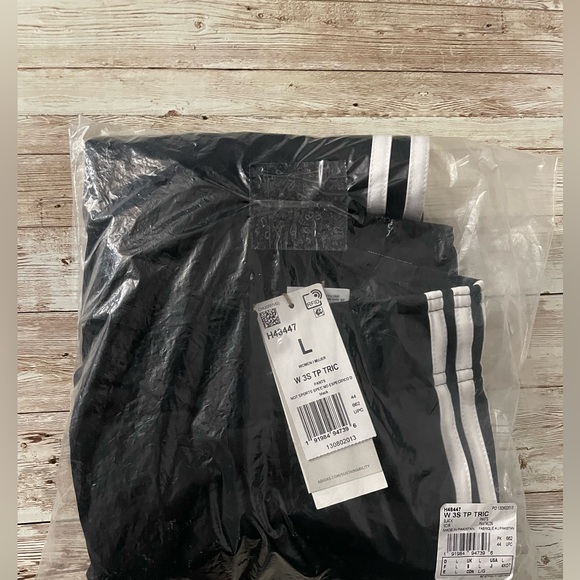 🆕 adidas Women's Primegreen Essentials WarmUp Slim Tapered 3-Stripes Track Pants - Picture 13 of 16